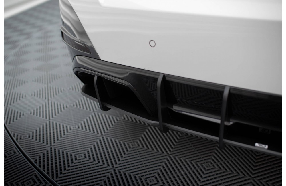 Street Pro Rear Diffuser BMW i4 M-Pack G26 - Black