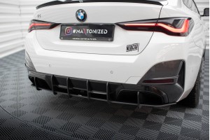 Street Pro Rear Diffuser BMW i4 M-Pack G26 - Black