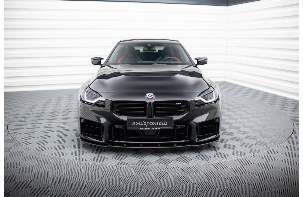 Street Pro Front Splitter V.1 BMW M2 G87 - Black