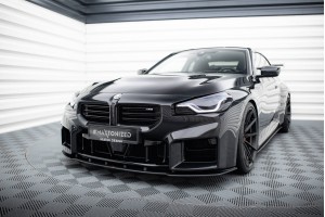 Street Pro Front Splitter V.1 BMW M2 G87 - Black