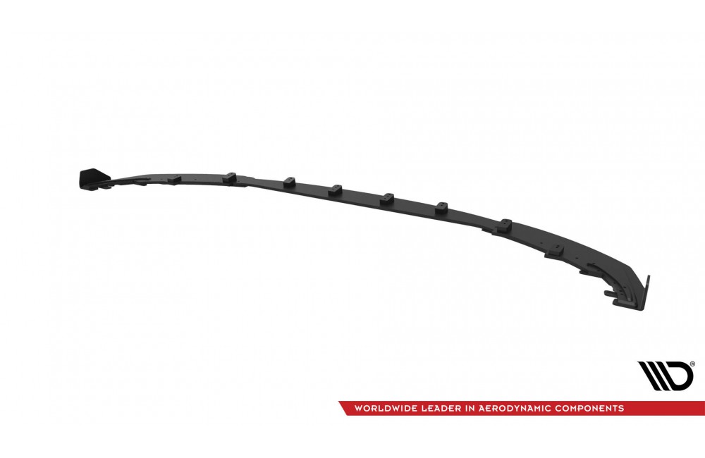 Street Pro Front Splitter V.1 + Flaps BMW M2 G87 - Black + Gloss Flaps