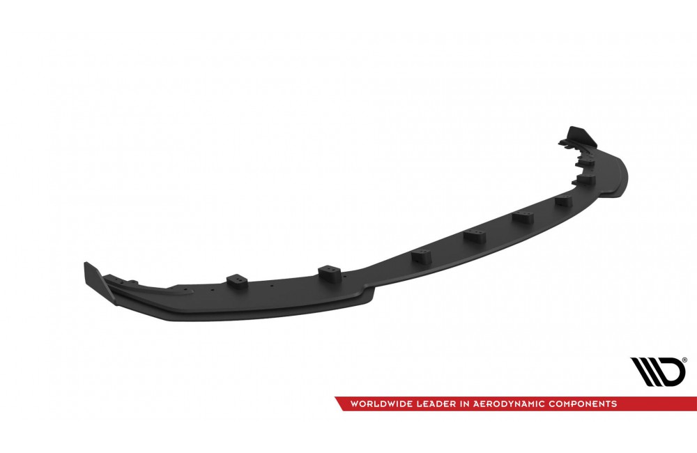 Street Pro Front Splitter V.1 + Flaps BMW M2 G87 - Black + Gloss Flaps