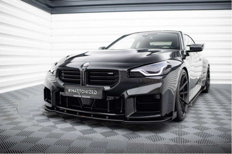 Street Pro Μπροστινός splitter V.1 + Flaps BMW M2 G87