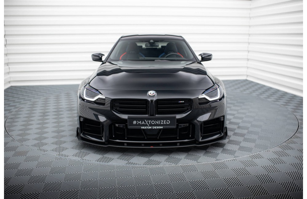Street Pro Front Splitter V.2 BMW M2 G87 - Black