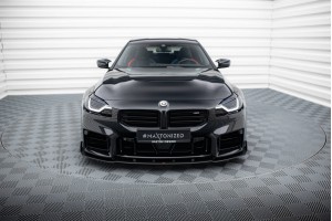 Street Pro Front Splitter V.2 BMW M2 G87 - Black