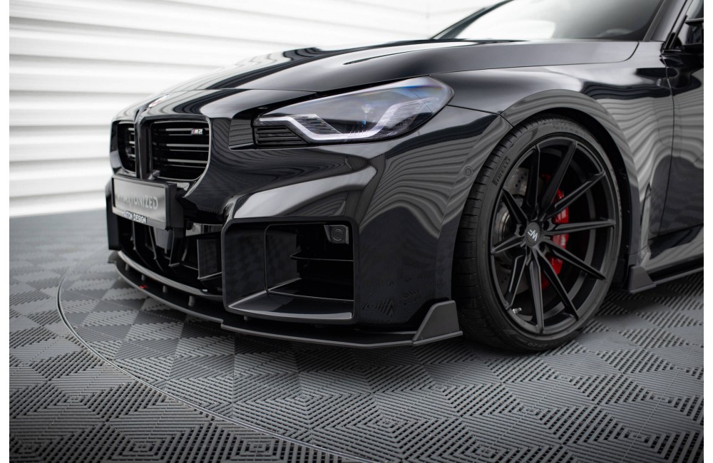 Street Pro Front Splitter V.2 BMW M2 G87 - Black