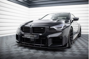 Street Pro Front Splitter V.2 BMW M2 G87 - Black