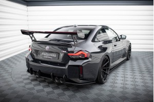 Street Pro Rear Side Splitters V.1 BMW M2 G87 - Black