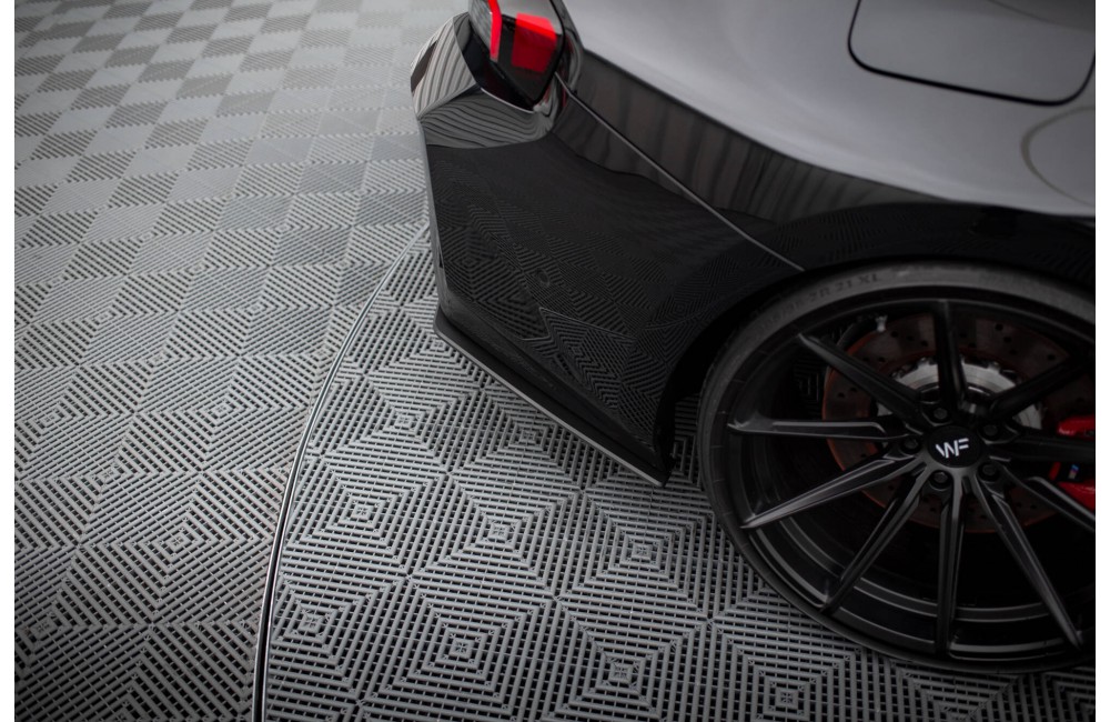 Street Pro Rear Side Splitters V.1 BMW M2 G87 - Black