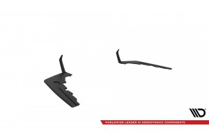 Street Pro Rear Side Splitters V.1 BMW M2 G87 - Black