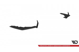 Street Pro Rear Side Splitters V.1 BMW M2 G87 - Black