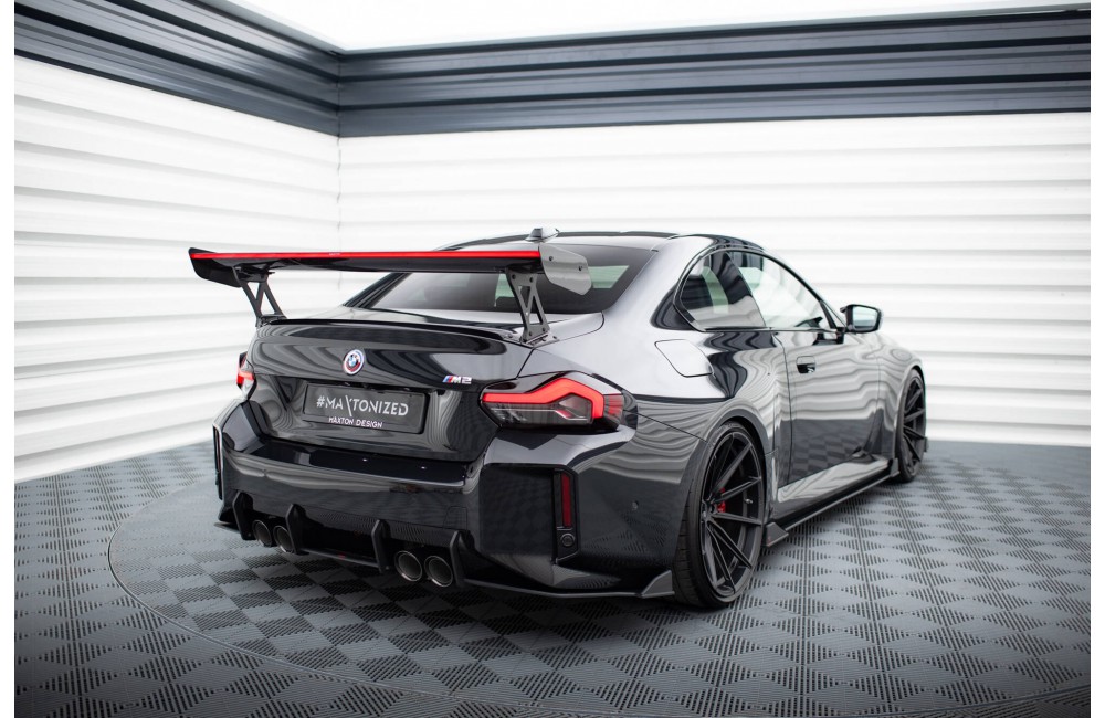 Street Pro Rear Side Splitters V.2 BMW M2 G87 - Black Street Pro Rear Side Splitters V.2 BMW M2 G87 - Black