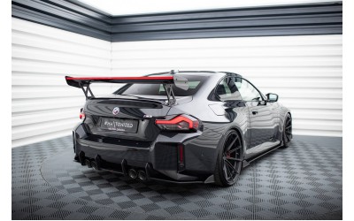 Street Pro Rear Side Splitters V.2 BMW M2 G87 - Black