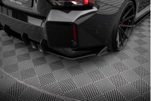 Street Pro Rear Side Splitters V.2 BMW M2 G87 - Black Street Pro Rear Side Splitters V.2 BMW M2 G87 - Black