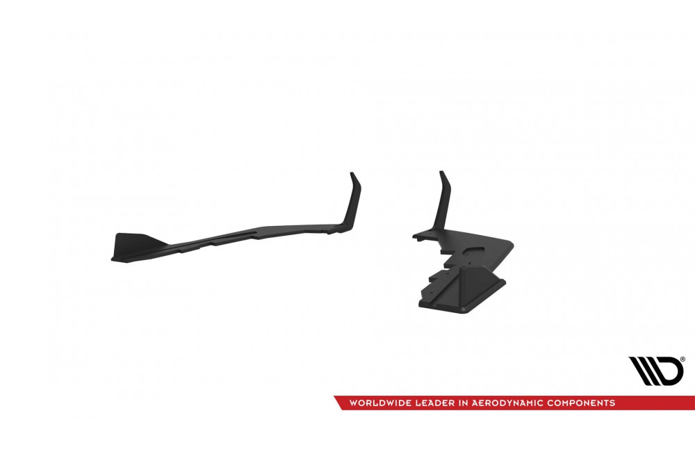 Street Pro Rear Side Splitters V.2 BMW M2 G87 - Black Street Pro Rear Side Splitters V.2 BMW M2 G87 - Black