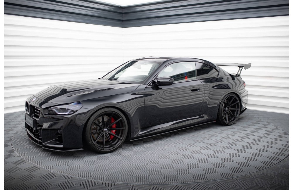 Street Pro Side Skirts Diffusers V.1 BMW M2 G87 - Black Street Pro Side Skirts Diffusers V.1 BMW M2 G87 - Black