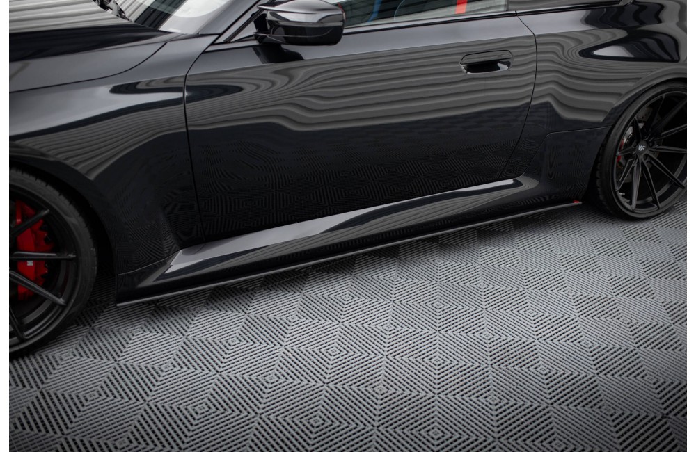Street Pro Side Skirts Diffusers V.1 BMW M2 G87 - Black Street Pro Side Skirts Diffusers V.1 BMW M2 G87 - Black