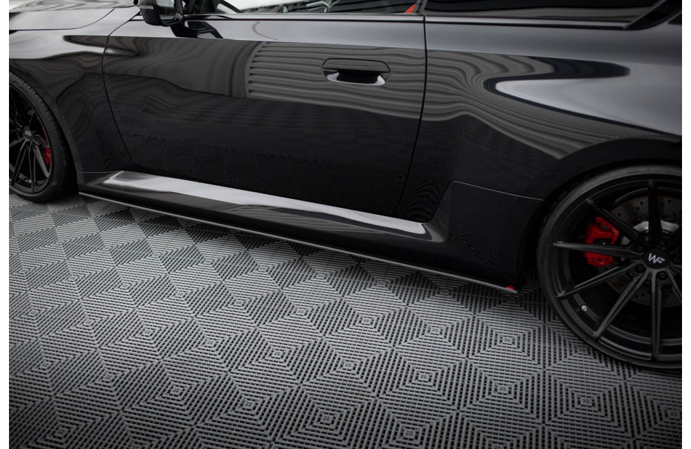 Street Pro Side Skirts Diffusers V.1 BMW M2 G87 - Black Street Pro Side Skirts Diffusers V.1 BMW M2 G87 - Black