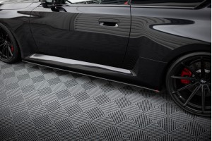 Street Pro Side Skirts Diffusers V.1 BMW M2 G87 - Black Street Pro Side Skirts Diffusers V.1 BMW M2 G87 - Black