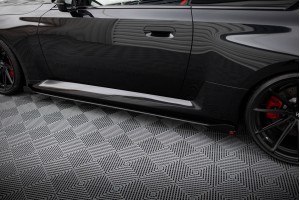 Street Pro Side Skirts Diffusers V.1 + Flaps BMW M2 G87 - Black + Gloss Flaps Street Pro Side Skirts Diffusers V.1 + Flaps BMW M2 G87 - Black + Gloss Flaps