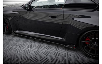 Street Pro Side Skirts Diffusers V.2 BMW M2 G87 - Black