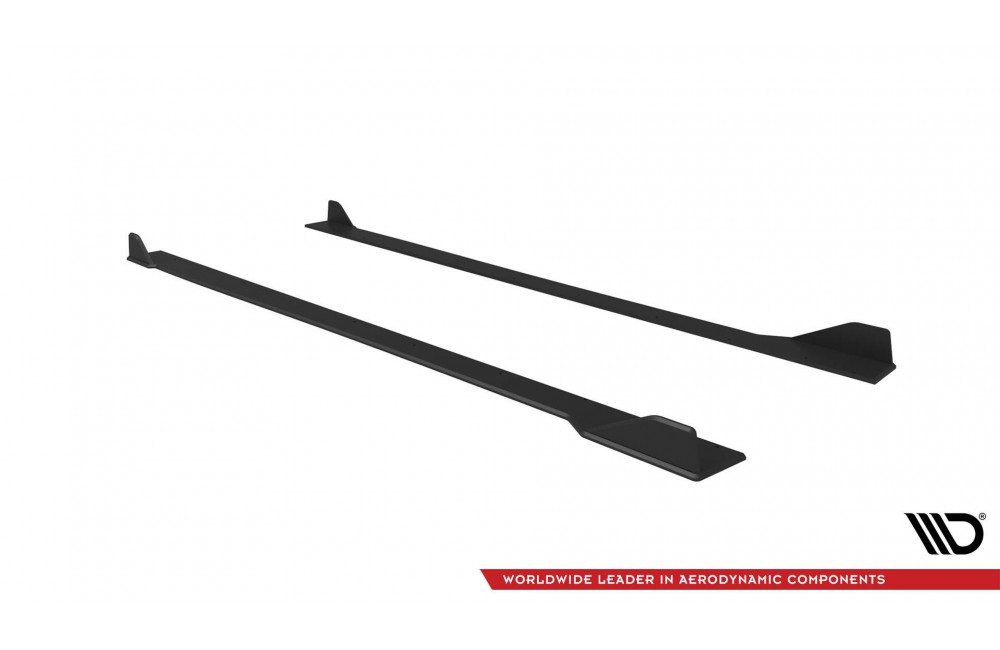 Street Pro Side Skirts Diffusers V.2 BMW M2 G87 - Black Street Pro Side Skirts Diffusers V.2 BMW M2 G87 - Black