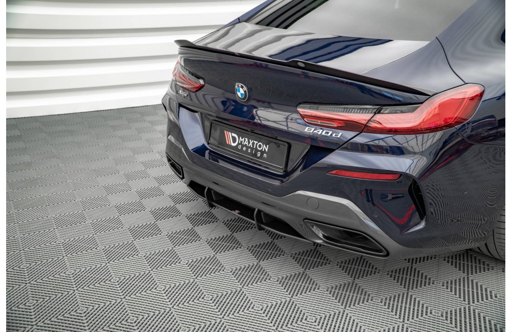 Street Pro Rear Diffuser BMW 8 Gran Coupe M-Pack G16 - Black