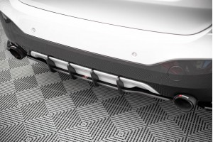 Street Pro Rear Diffuser BMW X1 M-Pack F48 - Black
