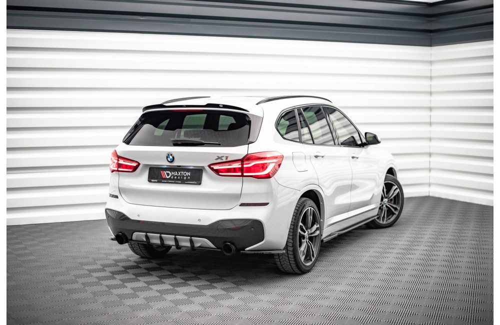 Street Pro Rear Diffuser BMW X1 M-Pack F48 - Black