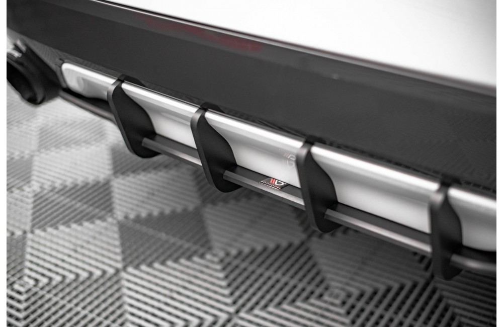 Street Pro Rear Diffuser BMW X1 M-Pack F48 - Black