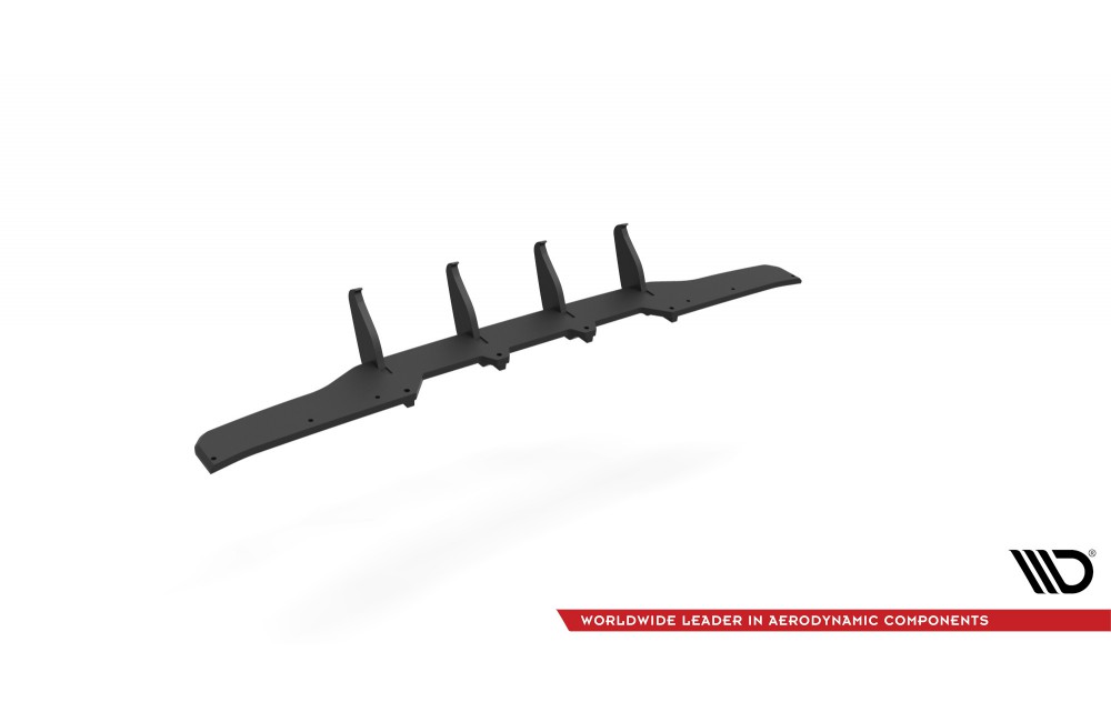 Street Pro Rear Diffuser BMW X1 M-Pack F48 - Black