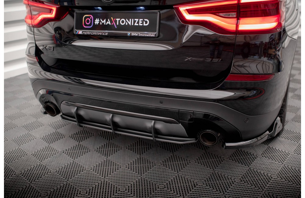 Street Pro Rear Diffuser BMW X3 G01 - Black