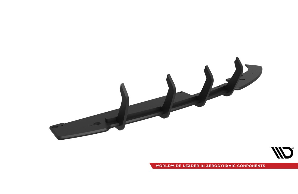 Street Pro Rear Diffuser BMW X3 M-Pack F25 - Black