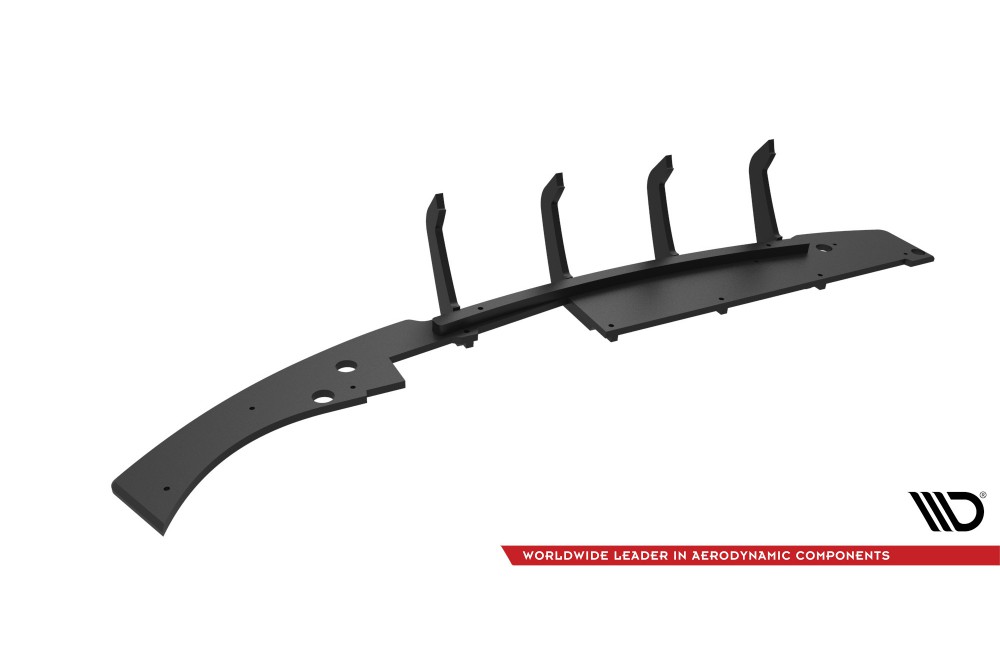 Street Pro Rear Diffuser BMW X3 M-Pack F25 - Black