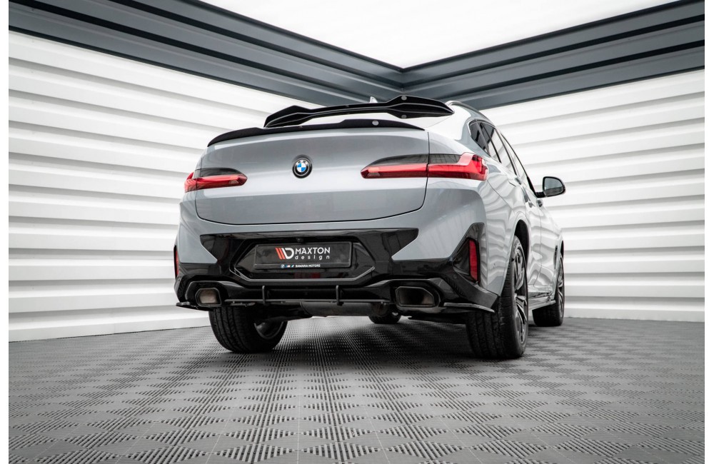 Street Pro Rear Diffuser BMW X4 M-Pack G02 Facelift  - Black