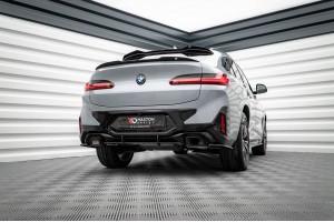 Street Pro Rear Diffuser BMW X4 M-Pack G02 Facelift  - Black