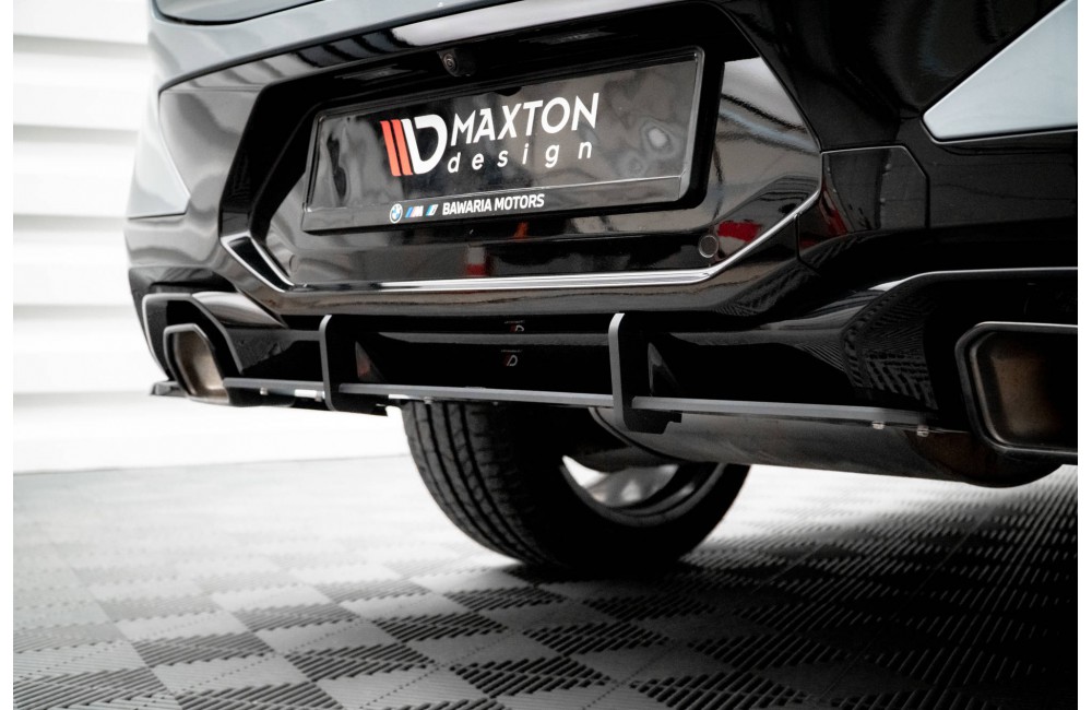 Street Pro Rear Diffuser BMW X4 M-Pack G02 Facelift  - Black