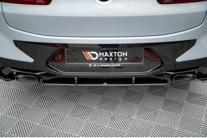 Street Pro Rear Diffuser BMW X4 M-Pack G02 Facelift  - Black