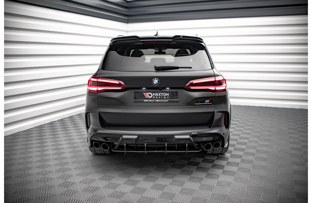 Street Pro Rear Diffuser BMW X5M F95 - Black
