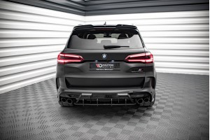 Street Pro Rear Diffuser BMW X5M F95 - Black