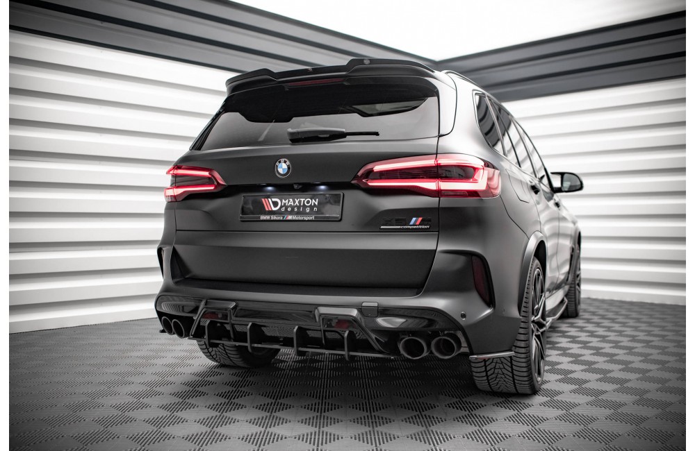 Street Pro Rear Diffuser BMW X5M F95 - Black