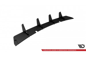 Street Pro Rear Diffuser BMW X5M F95 - Black