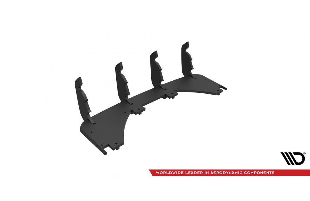 Street Pro Rear Diffuser BMW X5 M F85 - Black