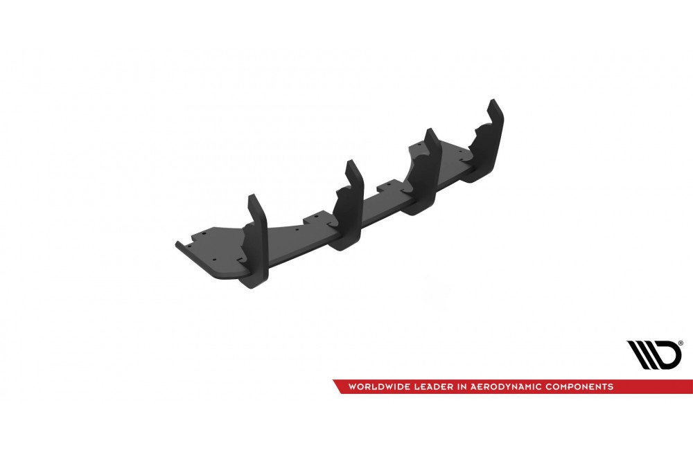 Street Pro Rear Diffuser BMW X5 M F85 - Black