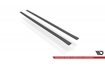 Street Pro Side Skirts Diffusers BMW Z4 M-Pack G29 - Black
