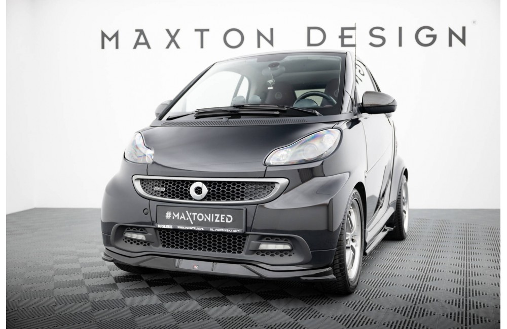 Front Splitter Brabus Smart Fortwo C451 Facelift Front Splitter Brabus Smart Fortwo C451 Facelift