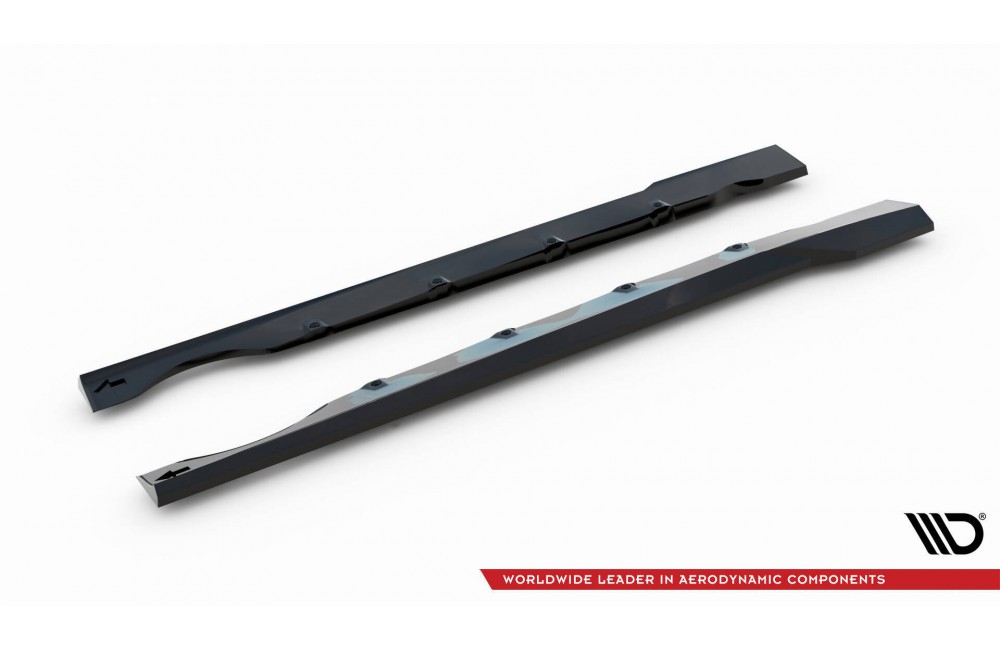Set of Splitters Brabus Smart Fortwo C451 Facelift