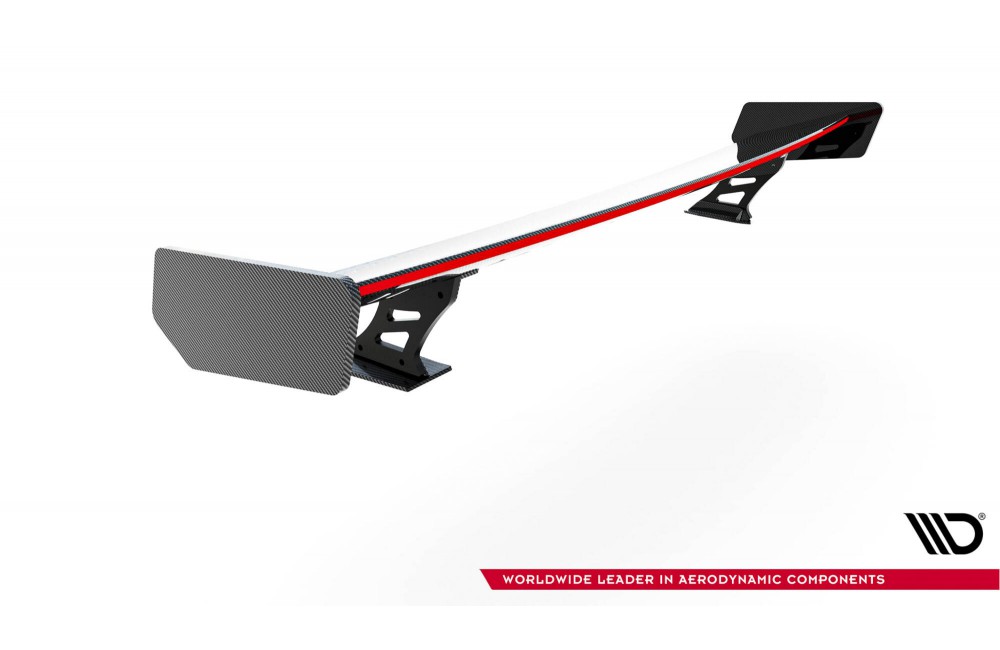 Carbon Spoiler With External Brackets Uprights + LED Audi A5 Coupe 8T Carbon Spoiler With External Brackets Uprights + LED Audi A5 Coupe 8T