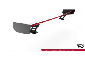 Carbon Spoiler With External Brackets Uprights + LED Audi A5 Coupe 8T Carbon Spoiler With External Brackets Uprights + LED Audi A5 Coupe 8T