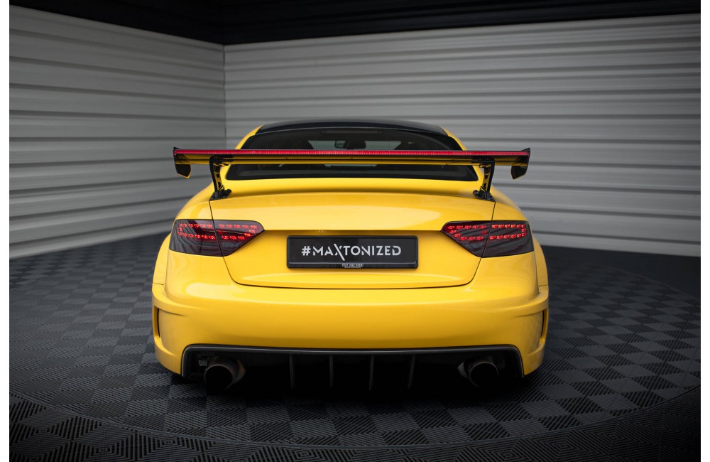 Carbon Spoiler With External Brackets Uprights + LED Audi A5 Coupe 8T Carbon Spoiler With External Brackets Uprights + LED Audi A5 Coupe 8T